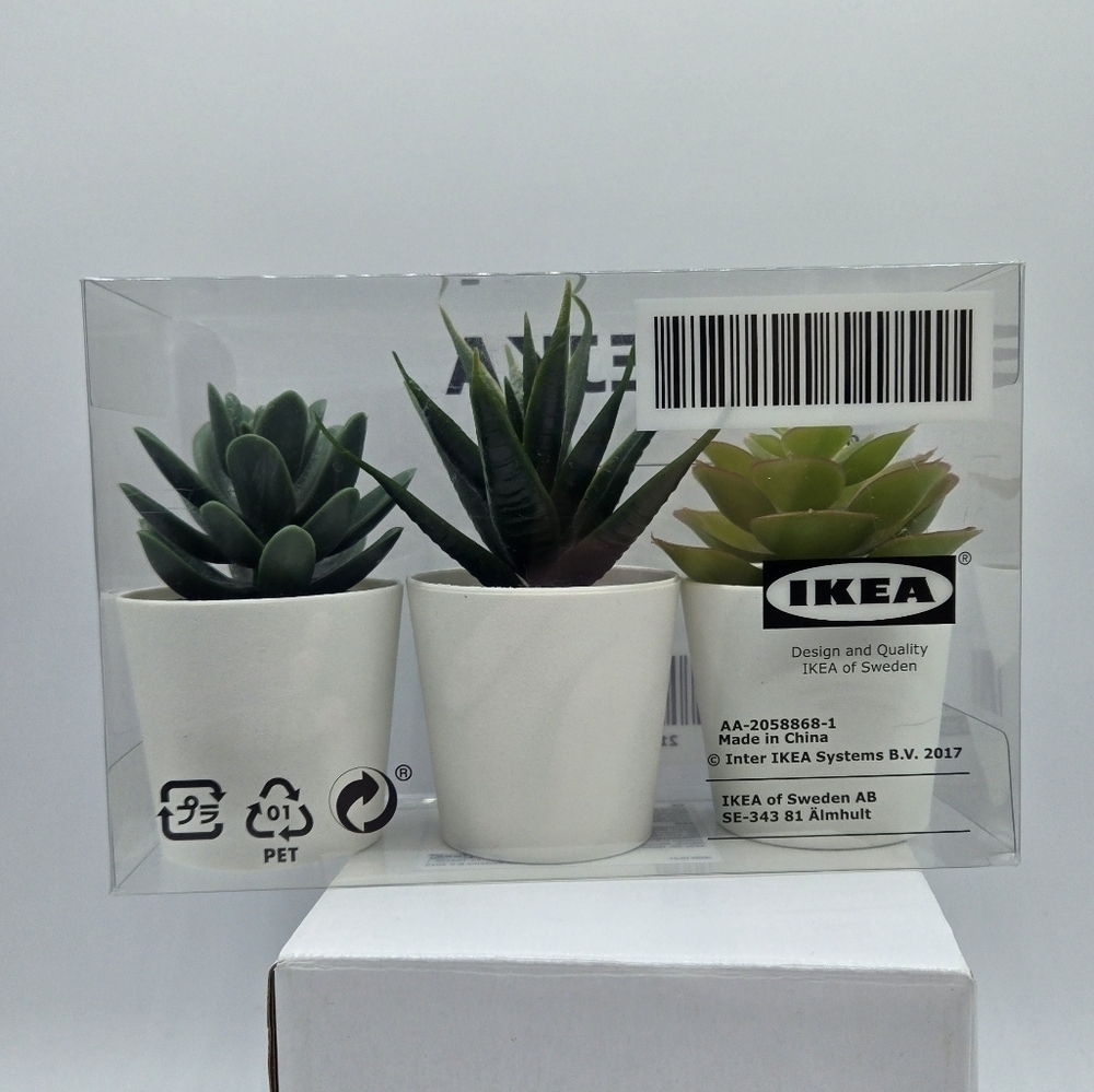 Ikea Fejka 3 faux Succulent Plants - Picture 4 of 7